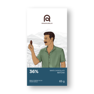 36% White chocolate matcha