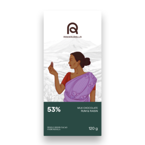 53% Dark Chocolate Rum & Raisin