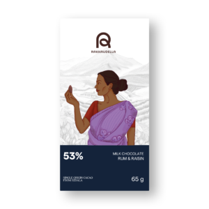 53% Milk Chocolate Rum & Raisin